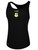 SARNIA GIRLS SC BASICS RACER BACK TANK CREST ON WEARER'S CENTER CHEST BLACK