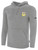 SARNIA GIRLS SC BASICS FLEECE PULLOVER HOODIE CREST ON WEARER'S LEFT CHEST LIGHT HEATHER GREY BLACK