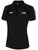 USA FIELD  HOCKEY MADISON POLY POLO BLACK WHITE