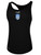 SOUTHAMPTON TOWN UNITED BASICS RACER BACK TANK CREST ON WEARER'S CENTER CHEST BLACK