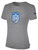 SOUTHAMPTON TOWN UNITED BASICS COTTON TEE CREST ON WEARER'S CENTER CHEST LIGHT HEATHER GREY BLACK