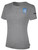 SOUTHAMPTON TOWN UNITED BASICS COTTON TEE CREST ON WEARER'S LEFT CHEST LIGHT HEATHER GREY BLACK