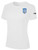 SOUTHAMPTON TOWN UNITED BASICS COTTON TEE CREST ON WEARER'S LEFT CHEST WHITE BLACK