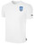 SOUTHAMPTON TOWN UNITED BASICS COTTON TEE CREST ON WEARER'S LEFT CHEST WHITE BLACK