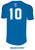 PLANTATION RUSH SOCCER MADISON SHORT SLEEVE TRAINING JERSEY PROMO BLUE BLACK WHITE -KIT