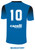 PLANTATION RUSH BROOKLYN II RUSH SOCCER PYRAMIDS SHORT SLEEVE MATCH JERSEY PROMO BLUE BLACK WHITE -KIT