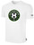 SOUTH MIAMI UNITED FC BASICS COTTON SHORT SLEEVE T-SHIRT CREST ON WEARERS CENTER CHEST WHITE BLACK