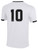 CENTRAL FLORIDA SC U12 & UNDER CS III BLOCK HOME JERSEY WHITE BLACK -KIT