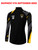 VALOR SOCCER PREMIER AND SELECT CLUB EDITION 1/4 ZIP TECHNICAL TRAINING TOP BLACK ATHLETIC GOLD WHITE -KIT