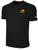 CENTRAL FLORIDA SC BASICS COTTON SHORT SLEEVE T-SHIRT CREST ON WEARER'S LEFT CHEST BLACK WHITE