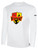 CENTRAL FLORIDA SC BASICS LONG SLEEVE COTTON T-SHIRT CREST ON WEARER'S CENTER CHEST WHITE BLACK