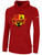 CENTRAL FLORIDA SC BASICS FLEECE PULLOVER HOODIE CREST ON WEARER'S CENTER CHEST RED WHITE