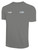 RUSH COACHES CORE SHORT SLEEVE TRAINING TOP PROMO GREY WHITE