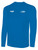 RUSH COACHES CORE LONG SLEEVE TRAINING TOP PROMO BLUE WHITE