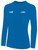 RUSH COACHES CORE LONG SLEEVE TRAINING TOP PROMO BLUE WHITE