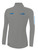 RUSH COACHES MADISON PIQUE 1/4 ZIP TRAINING TOP PROMO GREY PROMO BLUE WHITE