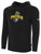 DEPTFORD  FLEECE PULLOVER HOODIE SA PREMIER CREST ON WEARERS CENTER CHEST BLACK WHITE