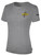 DEPTFORD  SHORT SLEEVE COTTON T-SHIRT SA PREMIER CREST ON WEARERS LEFT CHEST LIGHT HEATHER GREY BLACK