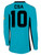 CHICAGO SOCCER ACADEMY  PITCH STAR LONG SLEEVE GOALKEEPER JERSEY  TURQUOISE BLACK