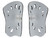 CHICAGO SOCCER ACADEMY  CAPELLI SPORT LIGHT WEIGHT SHIN GUARDS BLACK WHITE
