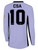 CHICAGO SOCCER ACADEMY  PITCH STAR LONG  SLEEVE GOALKEEPER JERSEY  LAVENDER BLACK