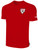 FLEETWOOD SC BASICS COTTON TEE SHIRT CREST ON WEARERS UPPER LEFT CHEST RED WHITE
