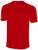FLEETWOOD SC BASICS COTTON TEE SHIRT CREST ON WEARERS CENTER CHEST RED WHITE