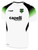 CEDAR STARS ACADEMY PLAYERS BOYS & GIRLS CLUB PLAYERS U13& OLDER CSA  HUDSON  AWAY JERSEY WHITE BLACK POWER GREEN  -KIT