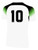 CEDAR STARS ACADEMY PLAYERS BOYS & GIRLS CLUB PLAYERS U13& OLDER CSA  HUDSON  AWAY JERSEY WHITE BLACK POWER GREEN  -KIT