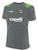 CEDAR STARS ACADEMY PLAYERS GIRLS ACADEMY CSA  EMPIRE PRO SHORT SLEEVE TRAINING TOP MEDIUM GREY  POWER GREEN -KIT