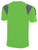 CEDAR STARS ACADEMY PLAYERS BOYS & GIRLS CLUB PLAYERS U8 TO U12 CSA  EMPIRE PRO SHORT SLEEVE TRAINING TOP  POWER GREEN MEDIUM GREY  -KIT