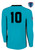 CEDAR STARS ACADEMY PLAYERS WAYNE CSA   PITCH STARS LONG SLEEVE GOALKEEPER JERSEY  TURQUOISE BLACK -KIT