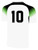 CEDAR STARS ACADEMY PLAYERS BOYS & GIRLS CLUB PLAYERS U6 TO U7 CSA  HUDSON AWAY JERSEY WHITE BLACK POWER GREEN  -KIT