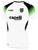 CEDAR STARS ACADEMY PLAYERS BOYS & GIRLS CLUB PLAYERS U6 TO U7 CSA  HUDSON AWAY JERSEY WHITE BLACK POWER GREEN  -KIT