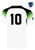CEDAR STARS ACADEMY PLAYERS WAYNE CSA  2025 HUDSON  AWAY JERSEY WHITE BLACK POWER GREEN  -KIT