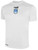 BEACHSIDE SC  BASICS CREW NECK POLY TEE SMALL CREST ON FRONT CENTER WHITE