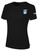 BEACHSIDE SC  BASICS COTTON SHORT SLEEVE T-SHIRT CREST ON WEARER'S LEFT CHEST BLACK WHITE