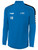 GULF SOUTH RUSH  SOCCER MADISON 1/4 ZIP TECHNICAL TRAINING TOP PROMO BLUE BLACK WHITE