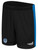 GULF SOUTH RUSH  BASICS I TRAINING SHORTS BLACK PROMO BLUE