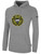 LAMORINDA SC  BASICS FLEECE PULLOVER HOODIE CREST ON WEARER'S CENTER CHEST LIGHT HEATHER GREY BLACK