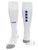 SOCKERS FC  4 CUBE MATCH SOCKS WHITE      ROYAL BLUE -KIT