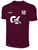 SOCKERS FC  BASICS II TRAINING JERSEY MAROON WHITE -KIT