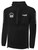 SOCKERS FC  CLASSIC PACKABLE WINDBREAKER WITH PACKABLE BAG CREST ON WEARER'S RIGHT CHEST BLACK WHITE