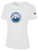 SOCKERS FC  BASICS COTTON SHORT SLEEVE T-SHIRT CREST ON WEARER'S CENTER CHEST WHITE BLACK