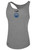 SOCKERS FC  BASICS RACER BACK TANK CREST ON WEARER'S CENTER CHEST LIGHT HEATHER GREY
