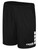 PIPELINE SC  TRAVEL  TEAM MATCH SHORTS WITH 4 CUBES BLACK WHITE
