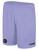 PIPELINE SC  - ECNL - CS II MATCH GOALKEEPER SHORTS LAVENDER BLACK