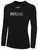 PIPELINE SC   - ECNL - RL -  BASICS CREW NECK POLY TEE LONG SLEEVE BLACK
