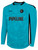 PIPELINE SC  - ECNL - RL - PITCH STAR LONG SLEEVE GOALKEEPER MATCH JERSEY WITHOUT PADDING TURQUOISE BLACK