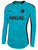 PIPELINE SC  - ECNL - RL - PITCH STAR LONG SLEEVE GOALKEEPER MATCH JERSEY WITHOUT PADDING TURQUOISE BLACK